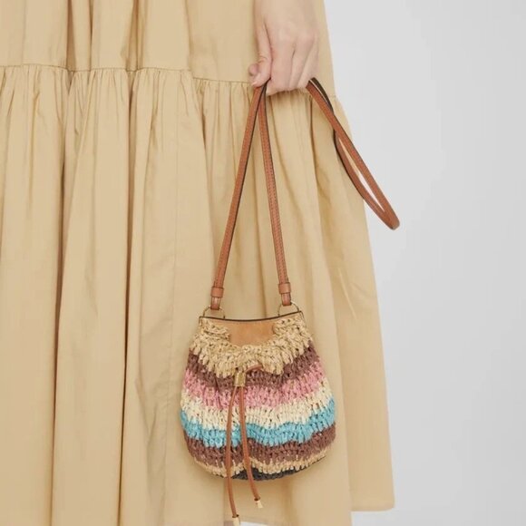 Ulla Johnson Drawstring Bag "NEW" - Picture 15 of 16